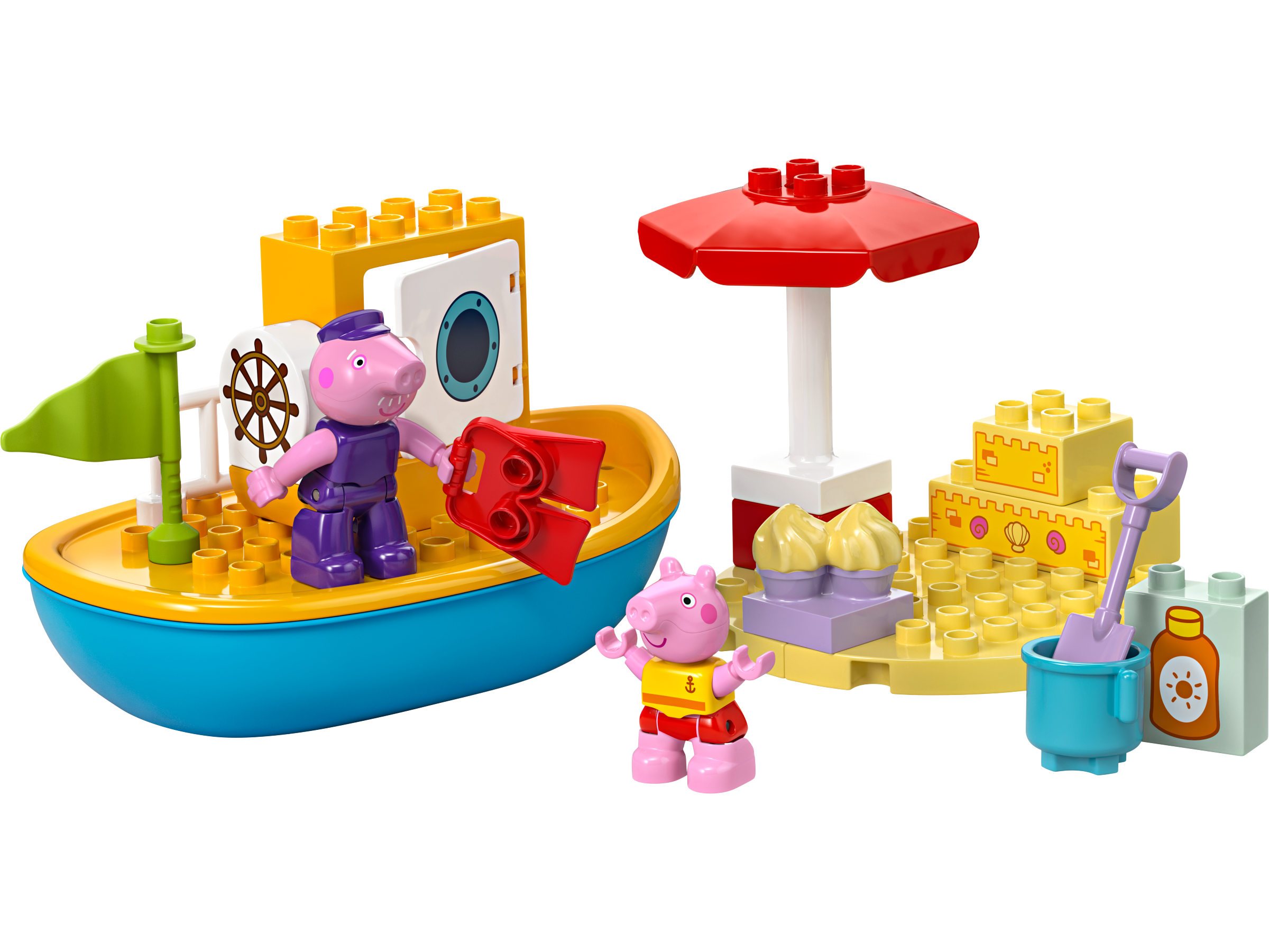 Peppa i rejs łodzią