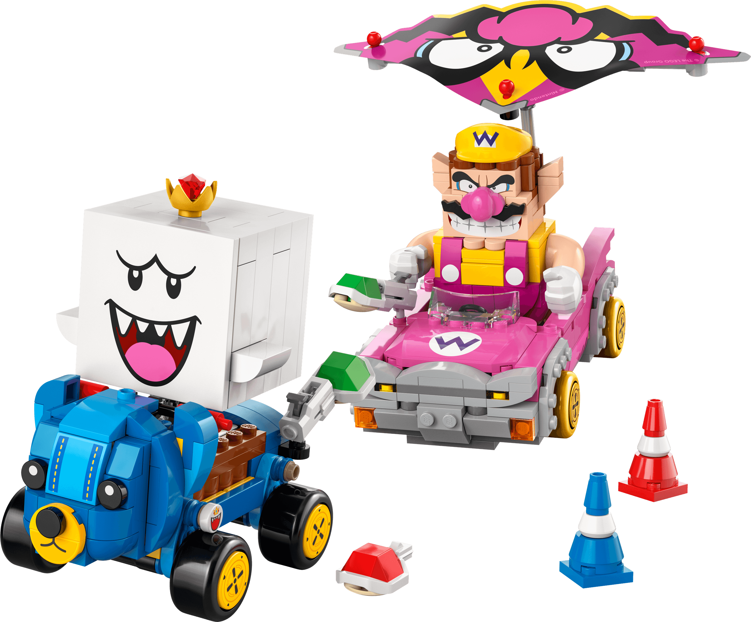 Mario Kart — Wario i King Boo