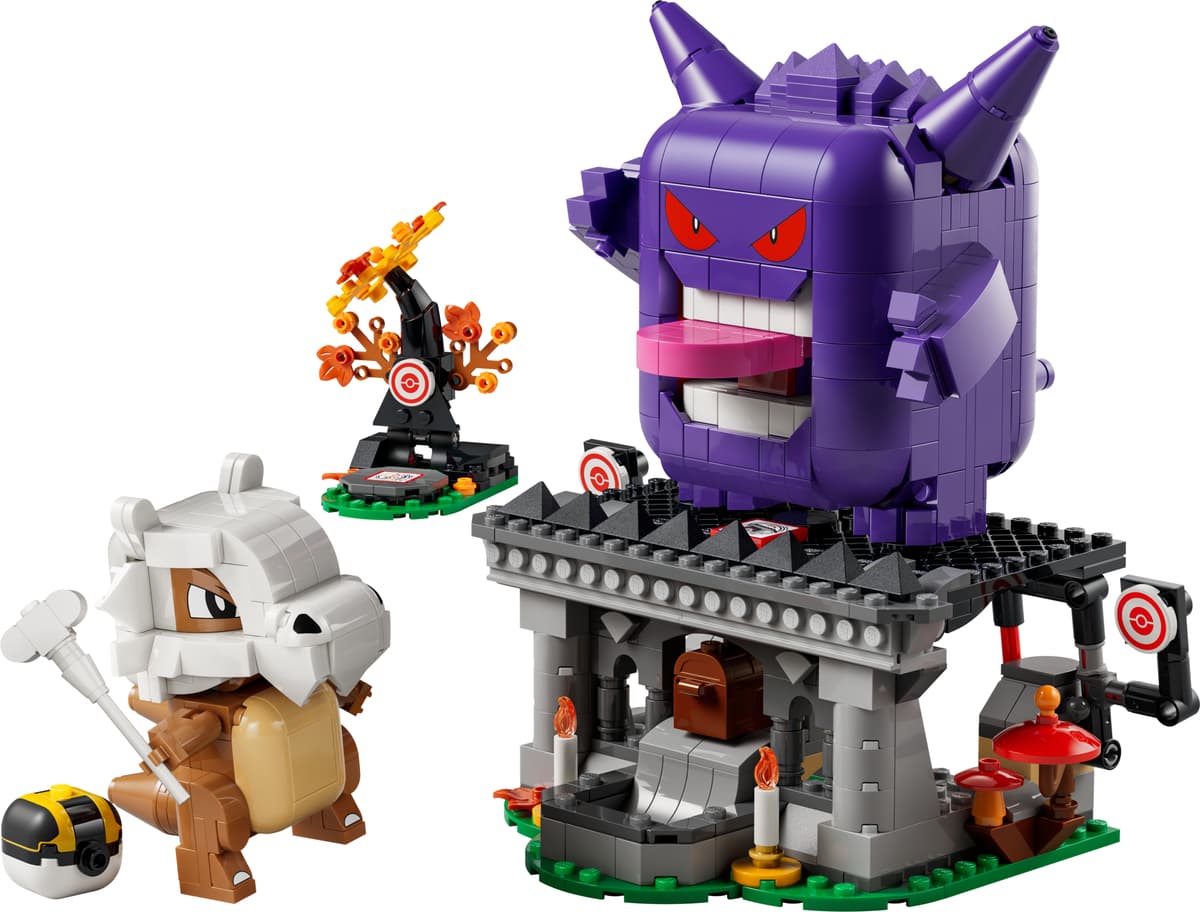 Cubone i Gengar — upiorne starcie
