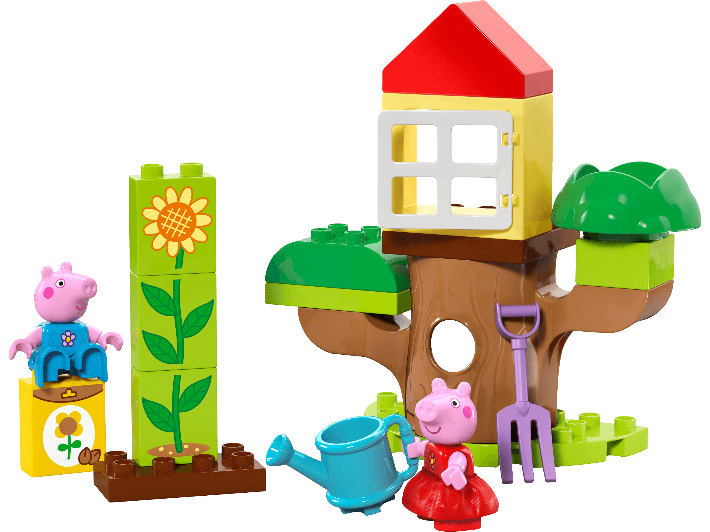 Ogród i domek na drzewie Peppy