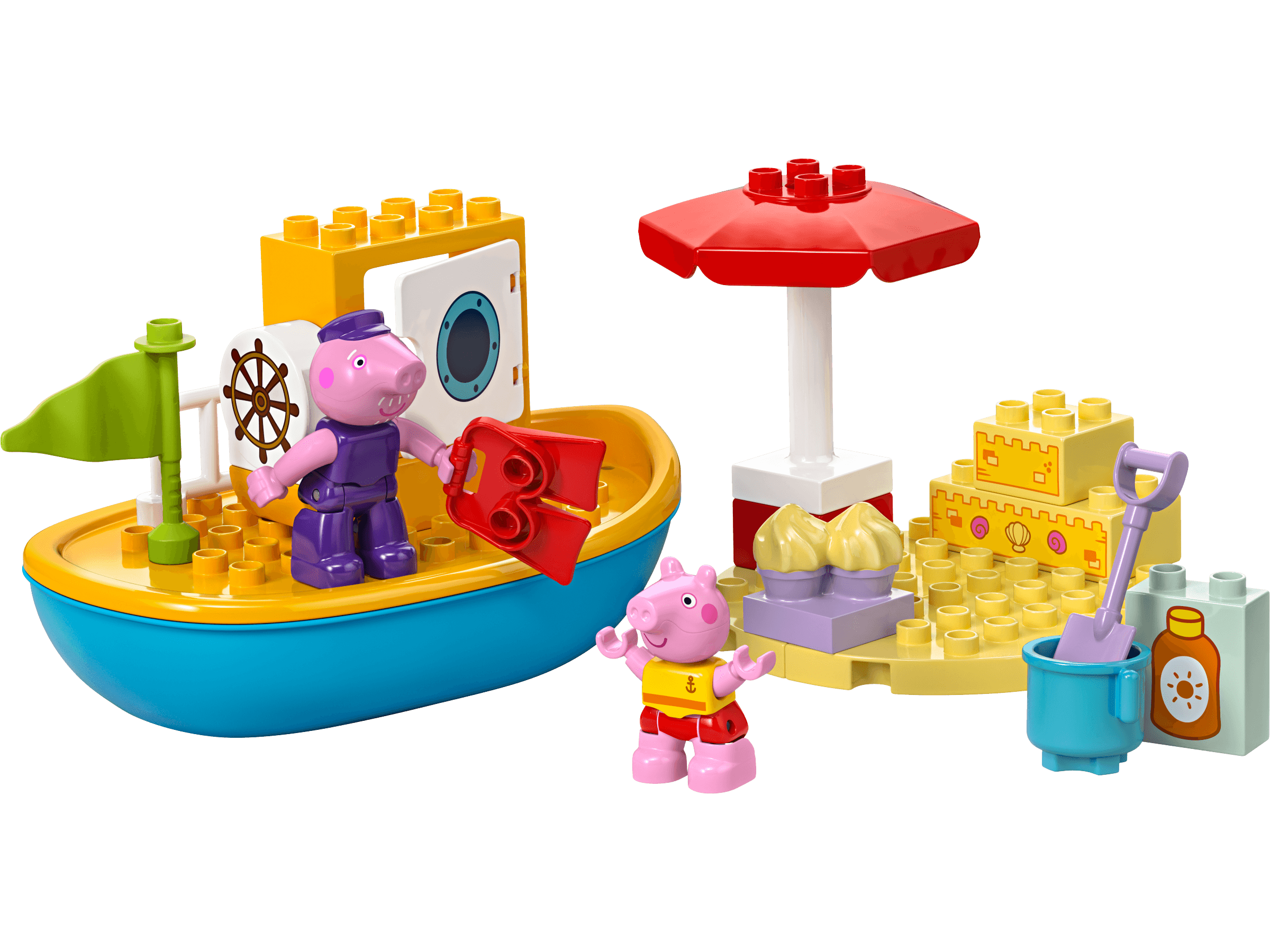 Peppa i rejs łodzią