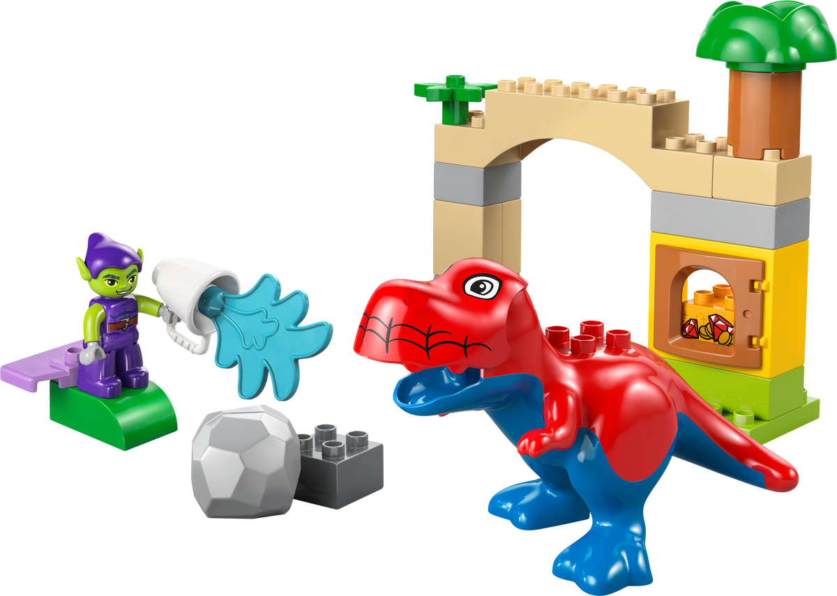 Dinozaur Spidey-Rex i Zielony Goblin