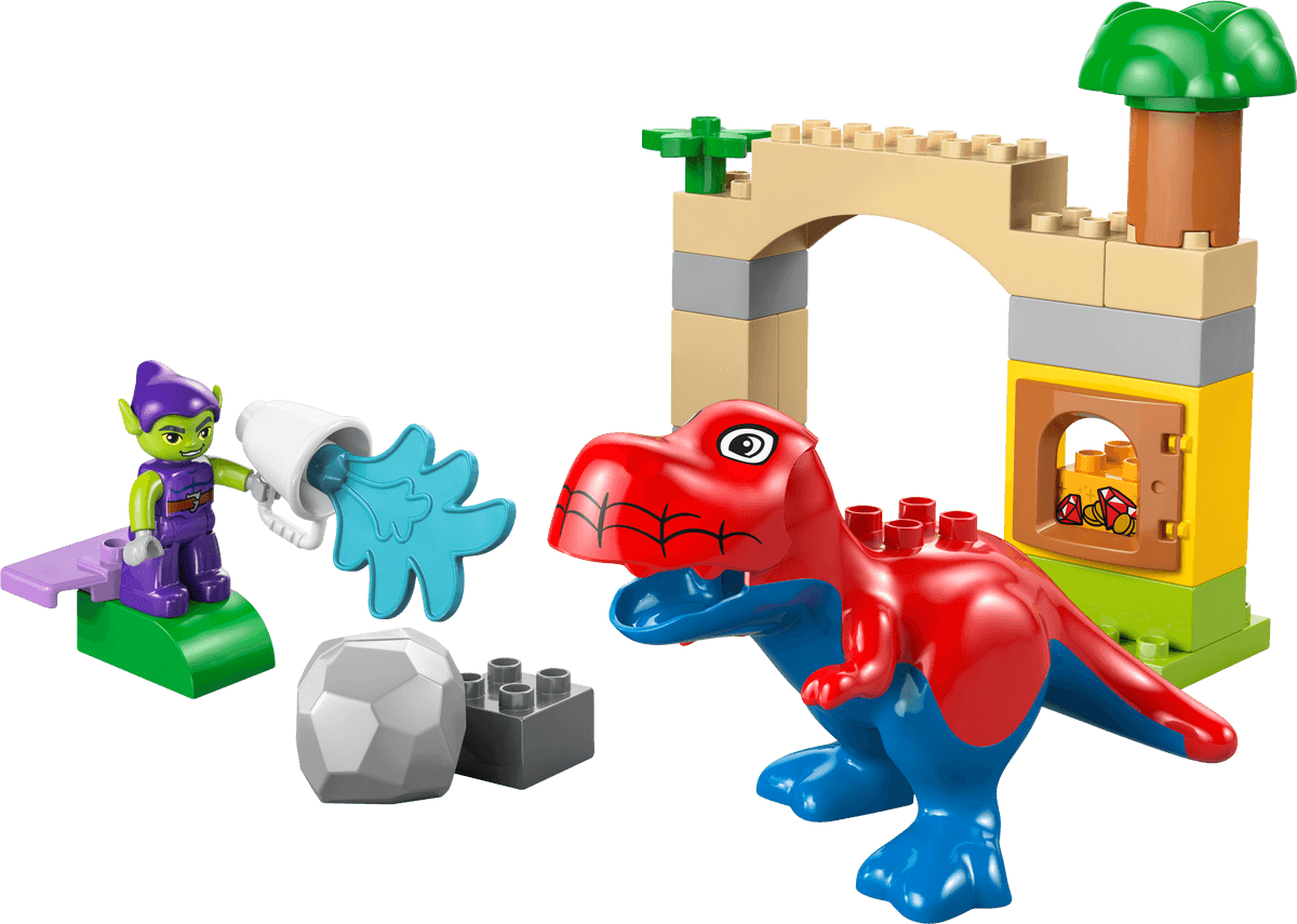 Dinozaur Spidey-Rex i Zielony Goblin