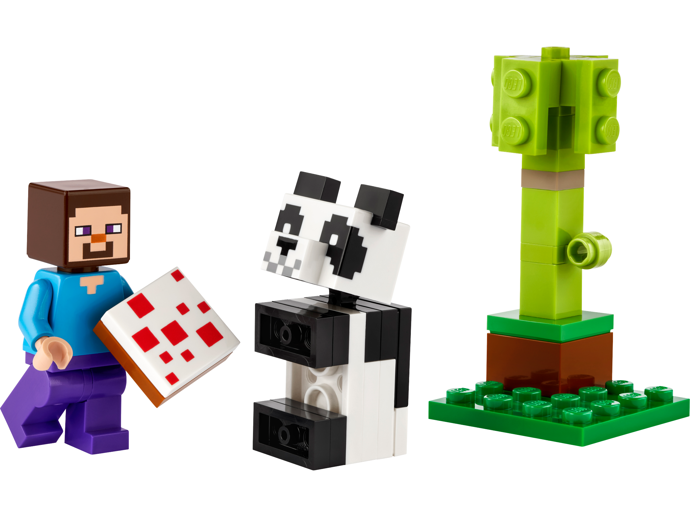 Steve i mała panda