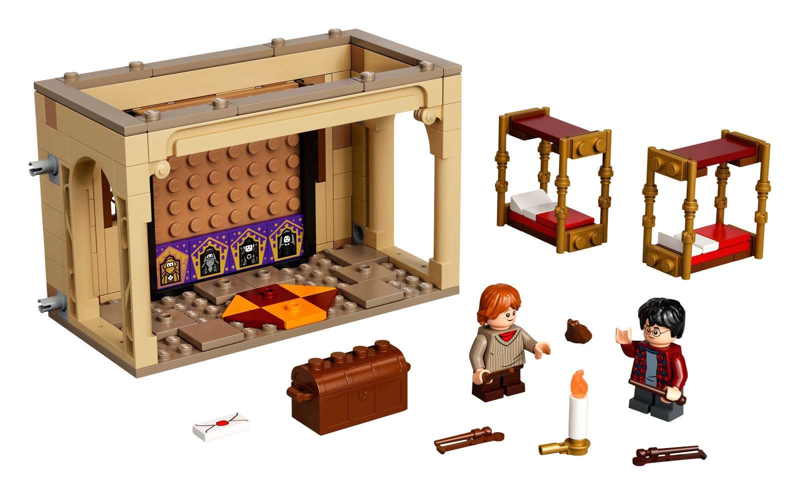 Dormitoria Gryffindoru w Hogwarcie