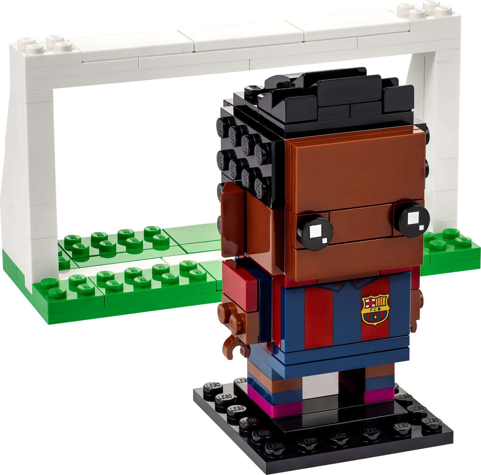 Portret z klocków - FC Barcelona