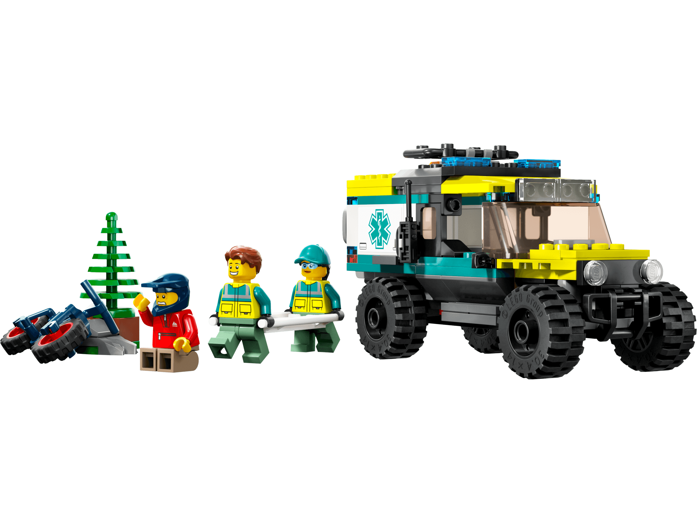 Terenowa karetka z napędem 4x4