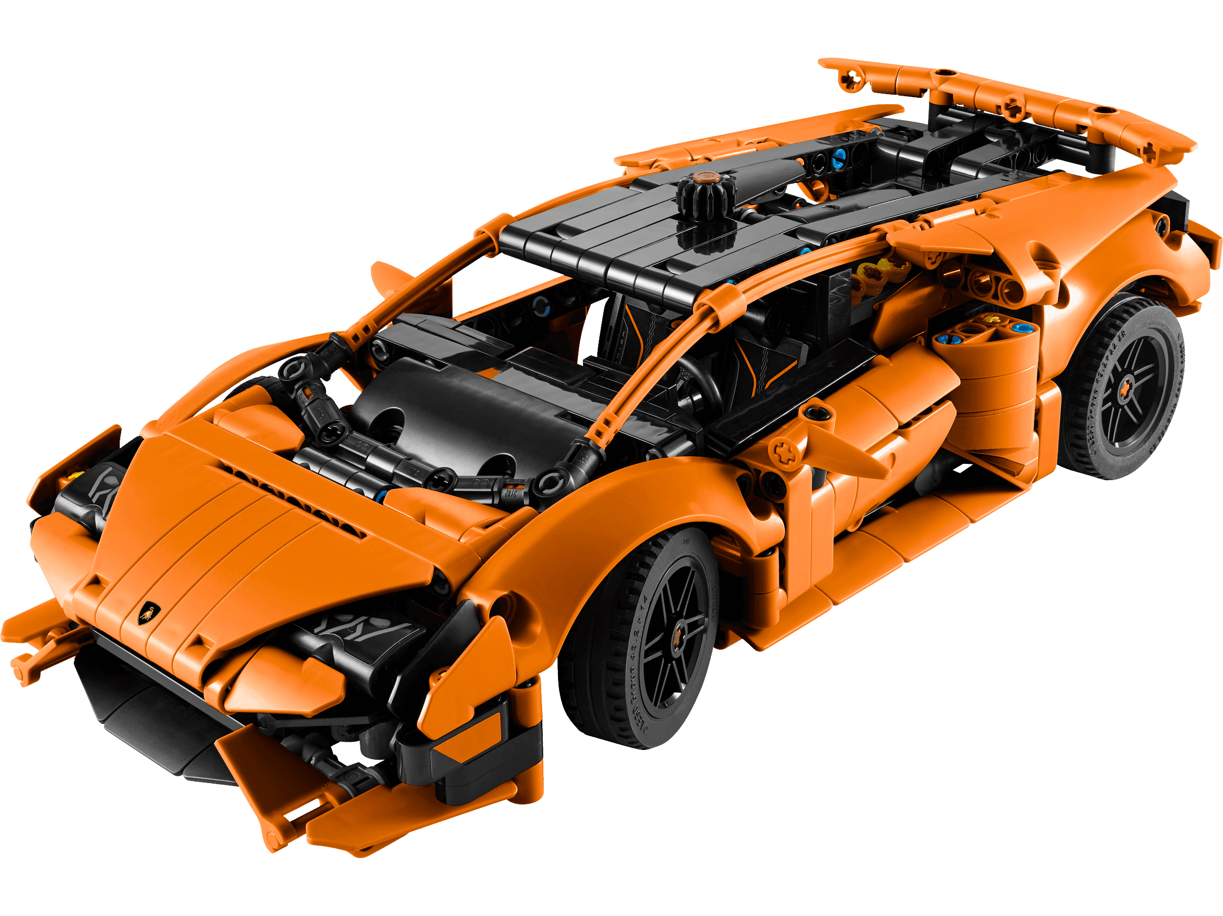 Pomarańczowe Lamborghini Huracán Tecnica