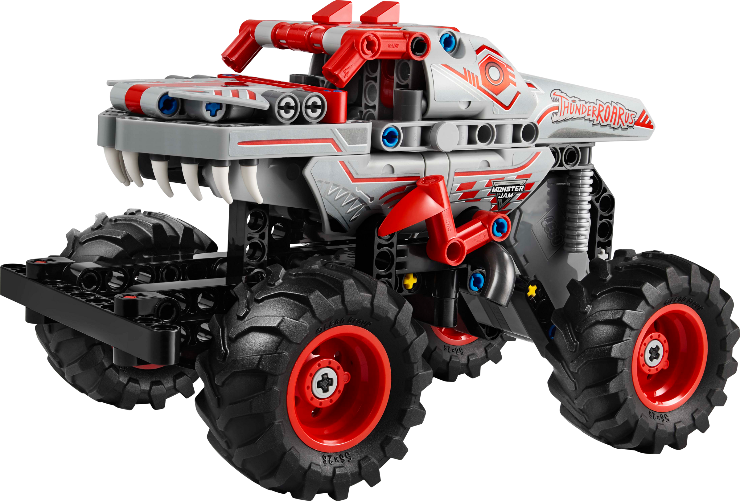 Monster Jam ThunderROARus z napędem typu pull-back
