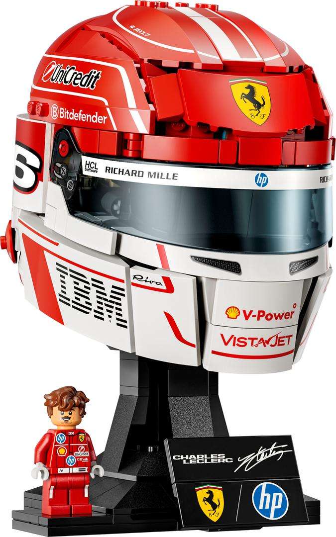 Kask Charles Leclerc Scuderia Ferrari HP