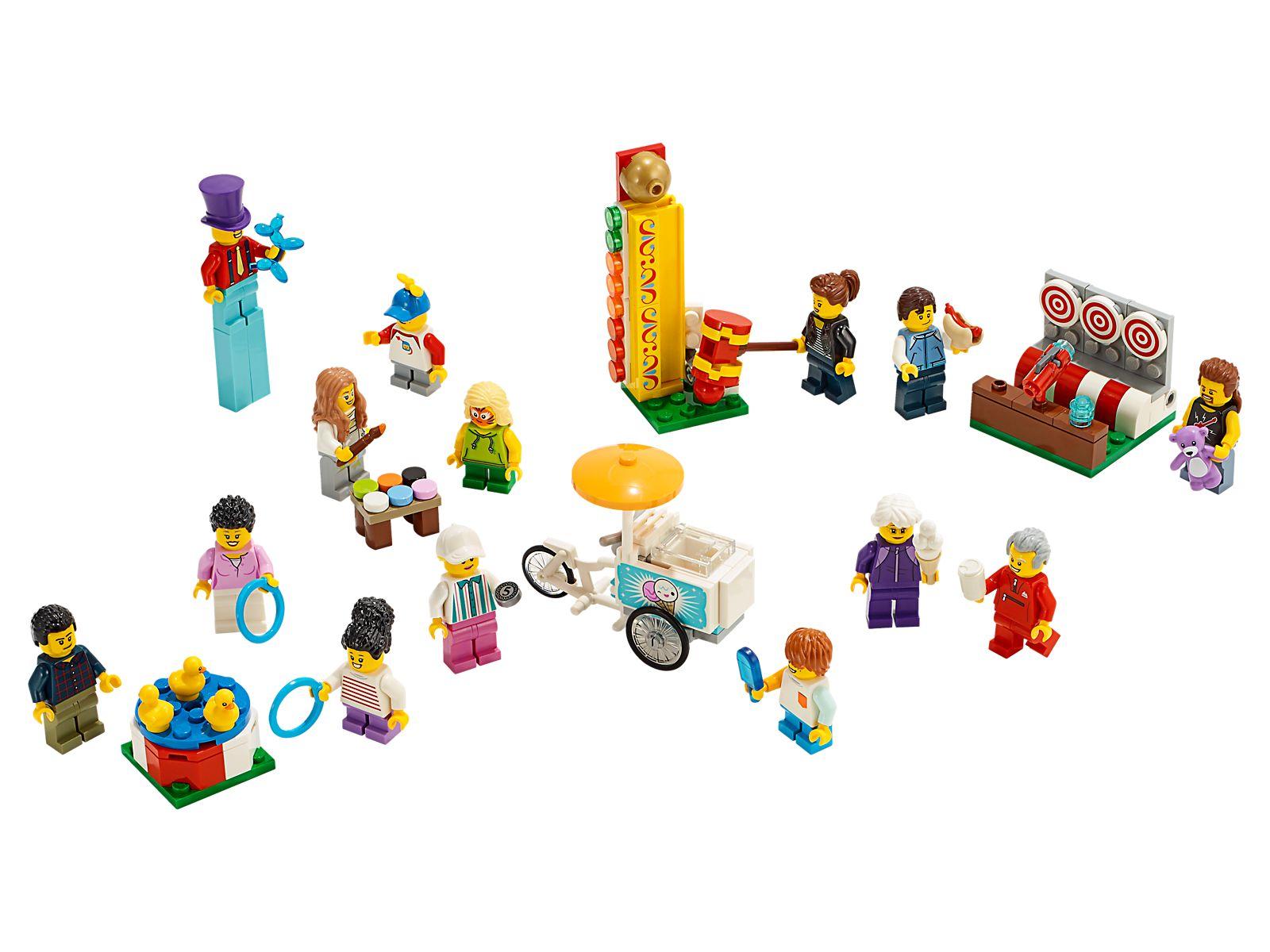 Wesołe miasteczko - zestaw minifigurek
