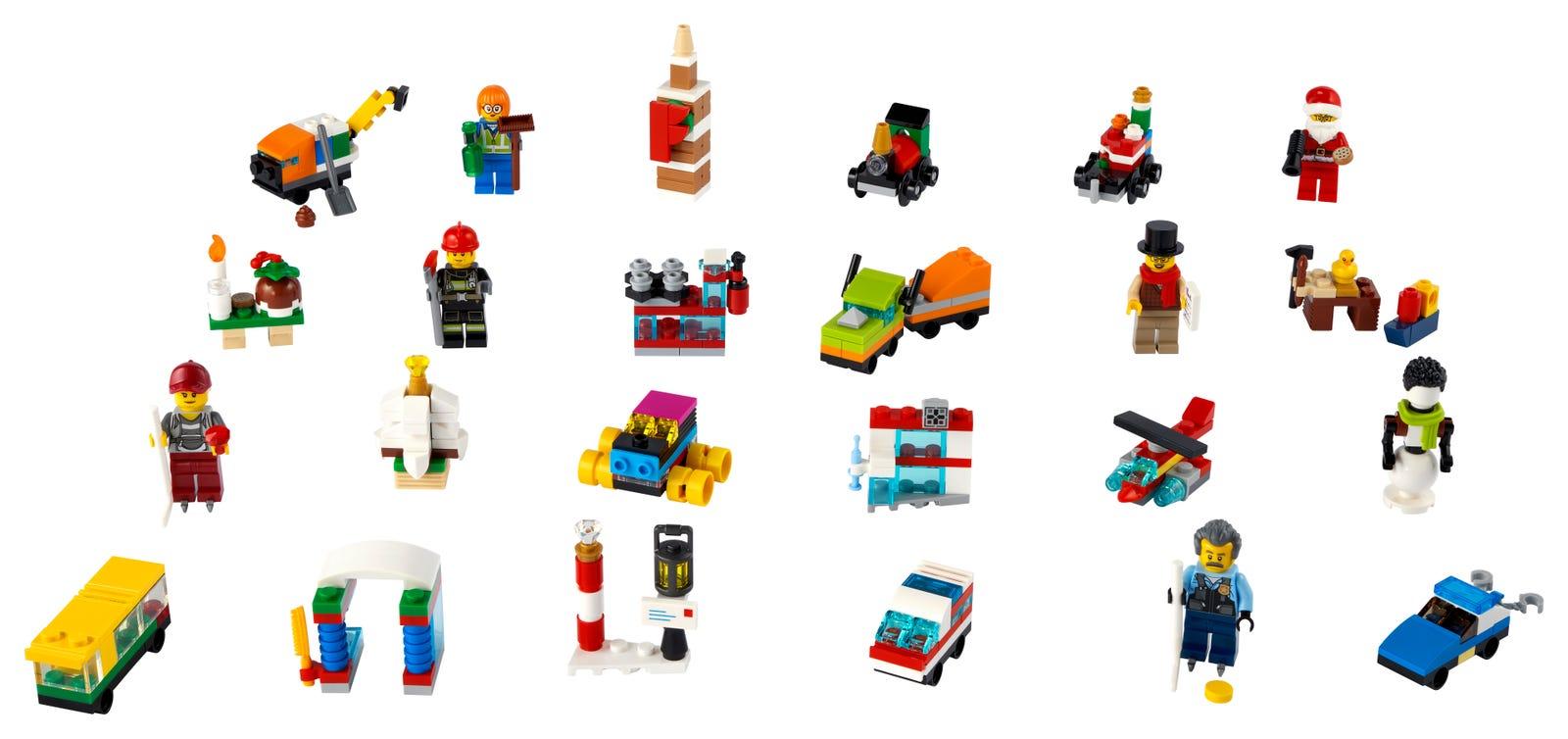 Kalendarz adwentowy LEGO City