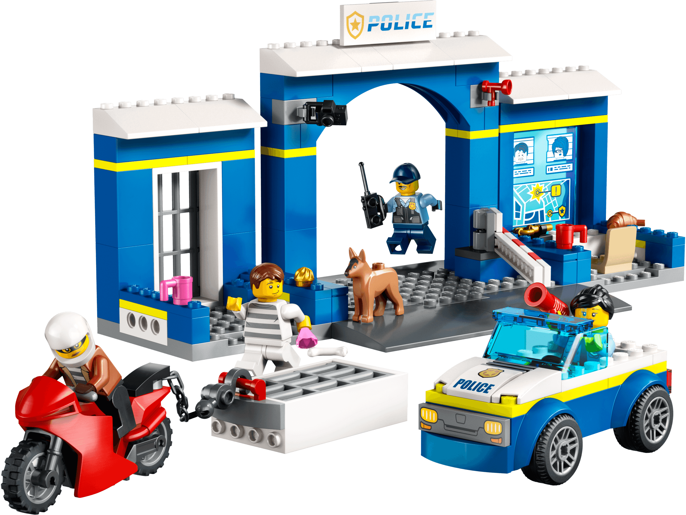 Posterunek policji – pościg