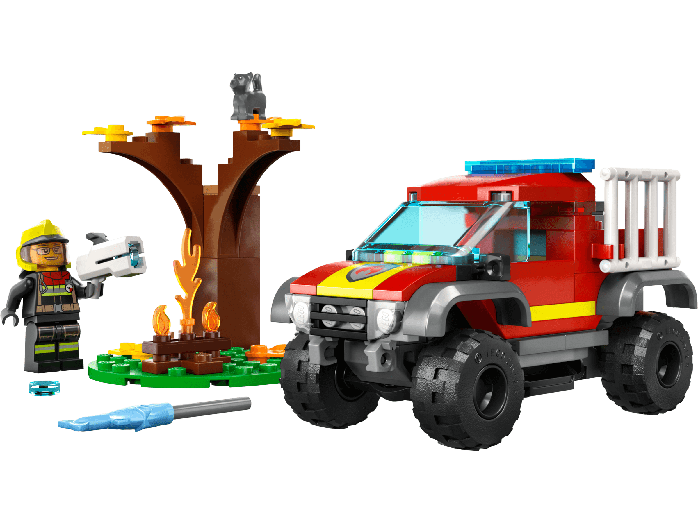 Wóz strażacki 4x4 – misja ratunkowa
