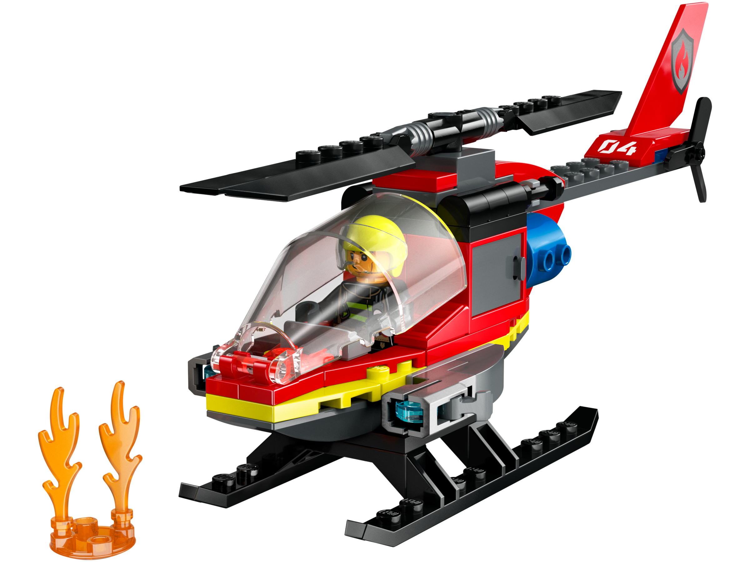 Strażacki helikopter ratunkowy