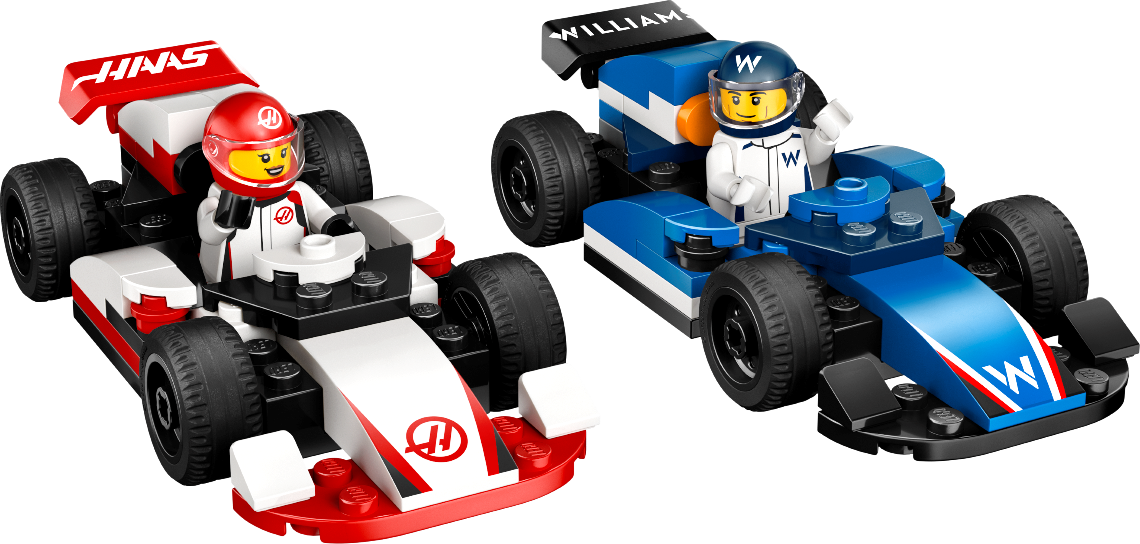 F1 Bolidy Williams Racing i Haas F1