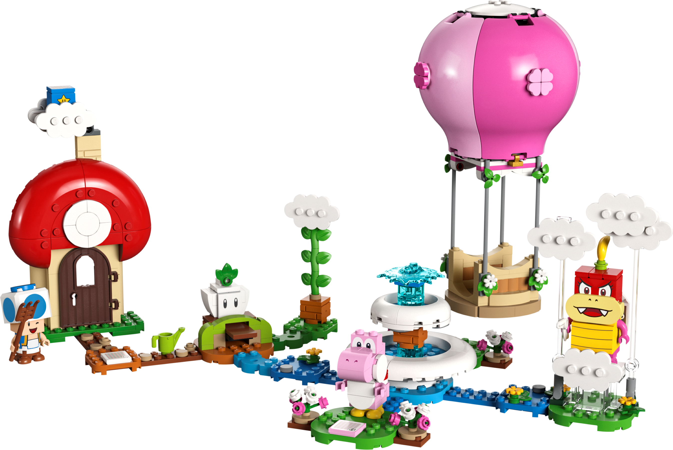 Peach – lot balonem i ogródek – zestaw rozszerzający