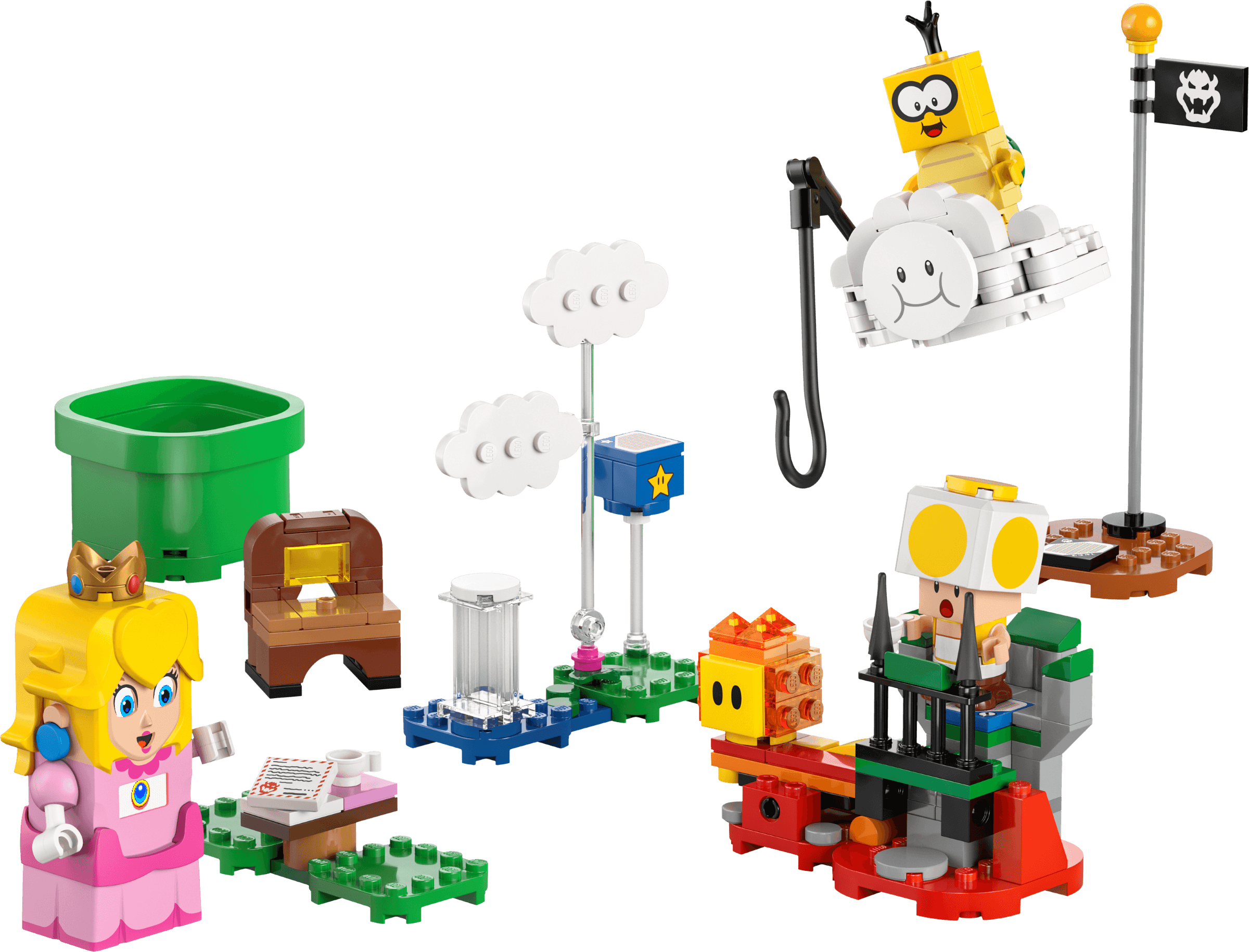 Przygody z interaktywną figurką LEGO Peach