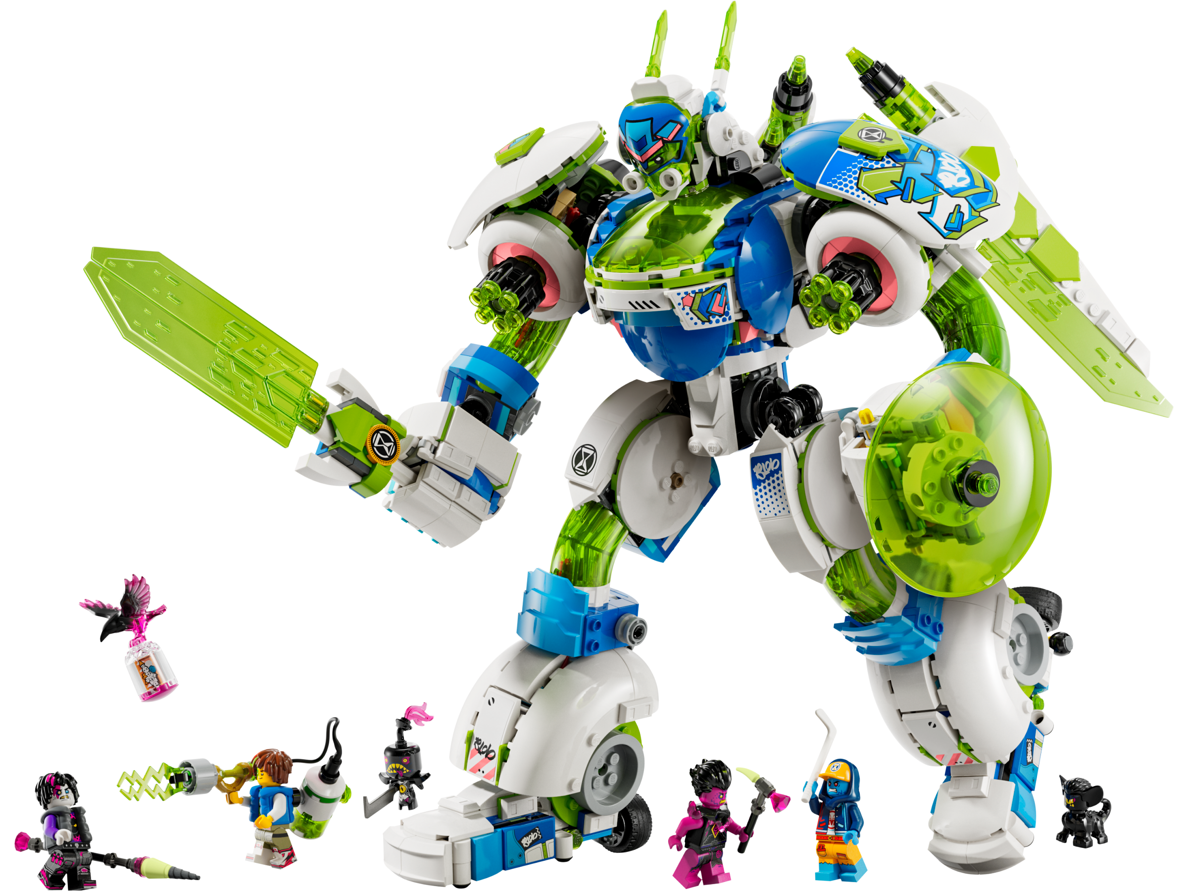 Mech-rycerz Mateo i Z-Bloba