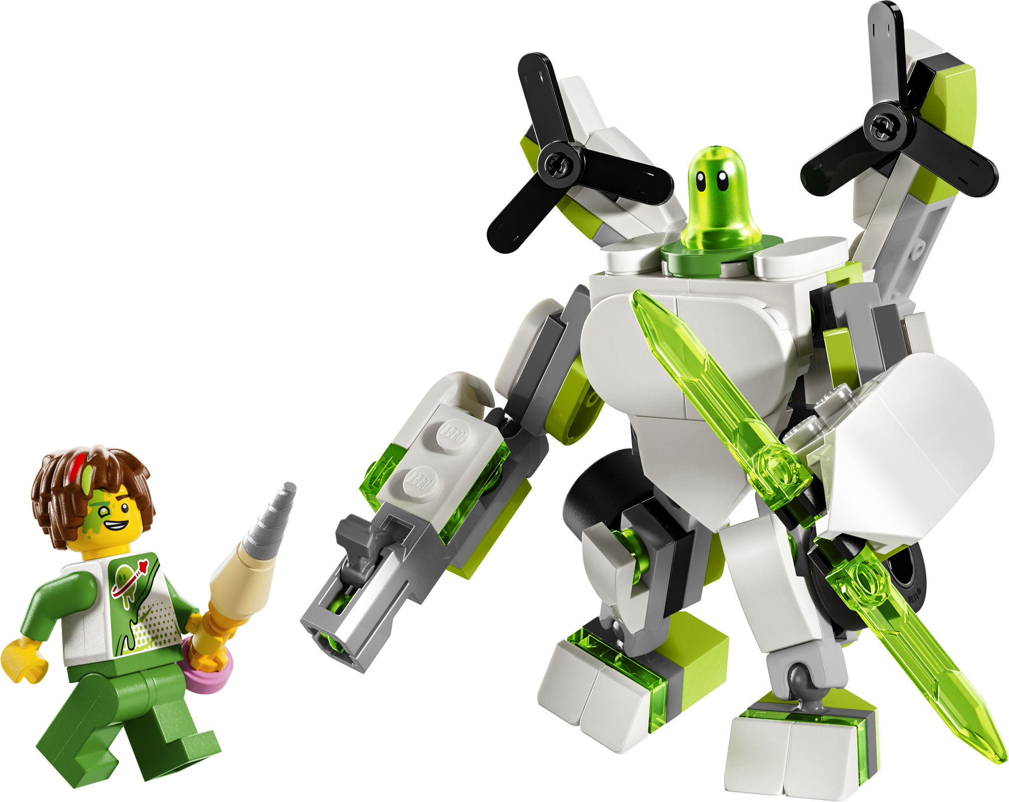 Przygody Z-Bloba — roboty i pojazdy