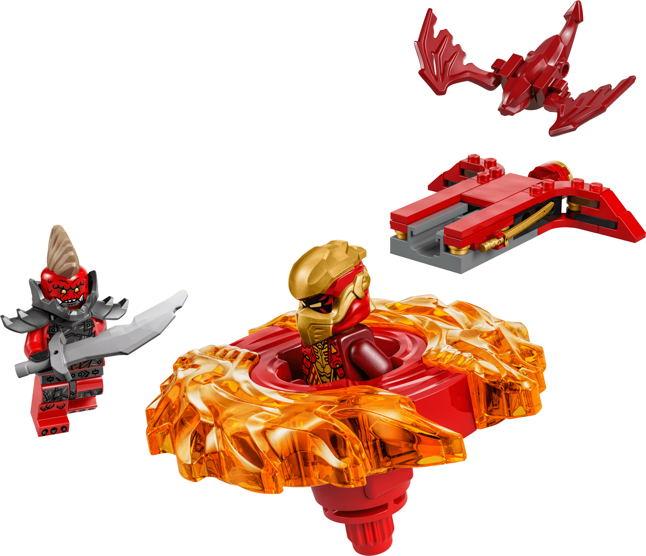 Smoczy spinner Spinjitzu Kaia