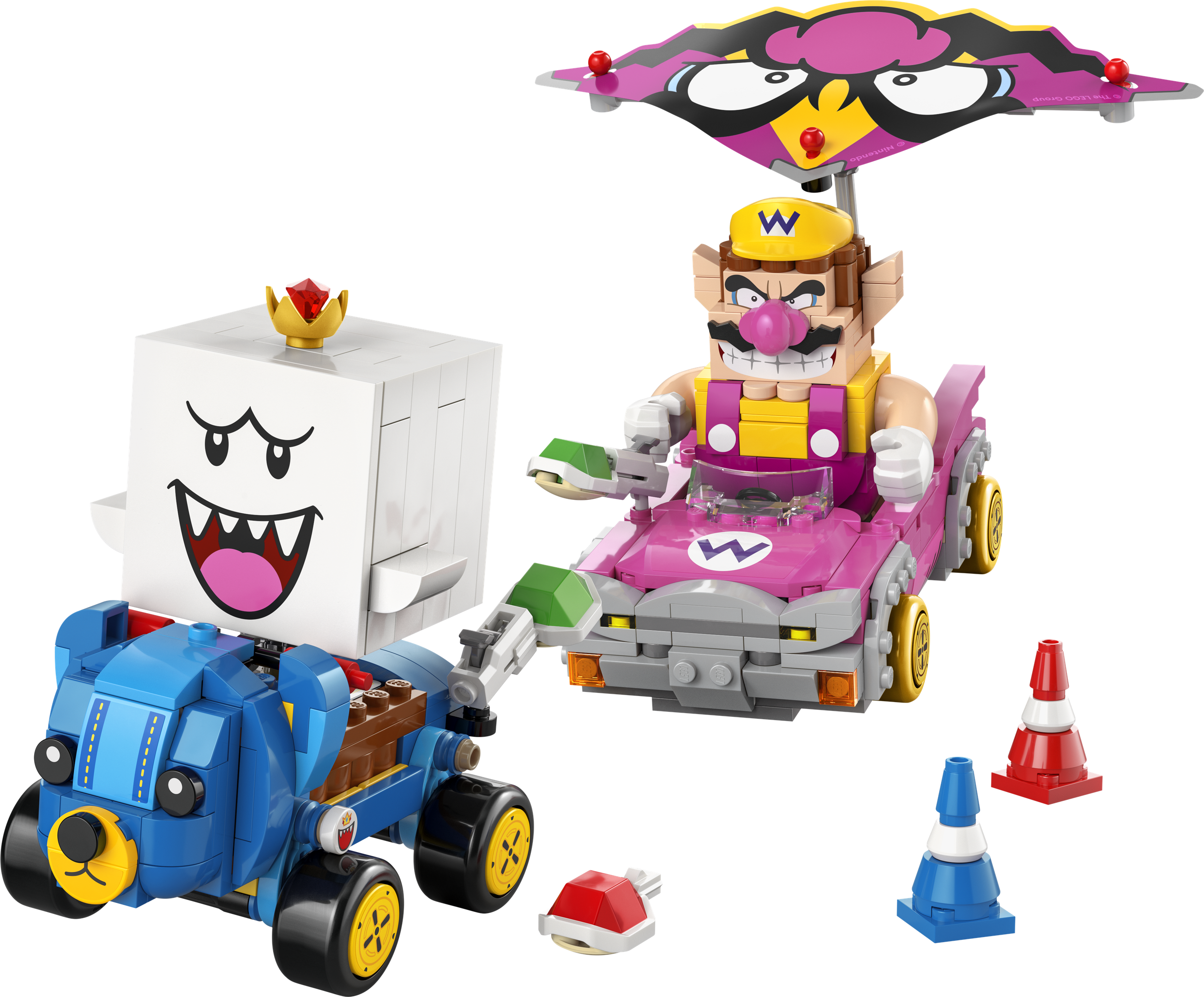 Mario Kart — Wario i King Boo
