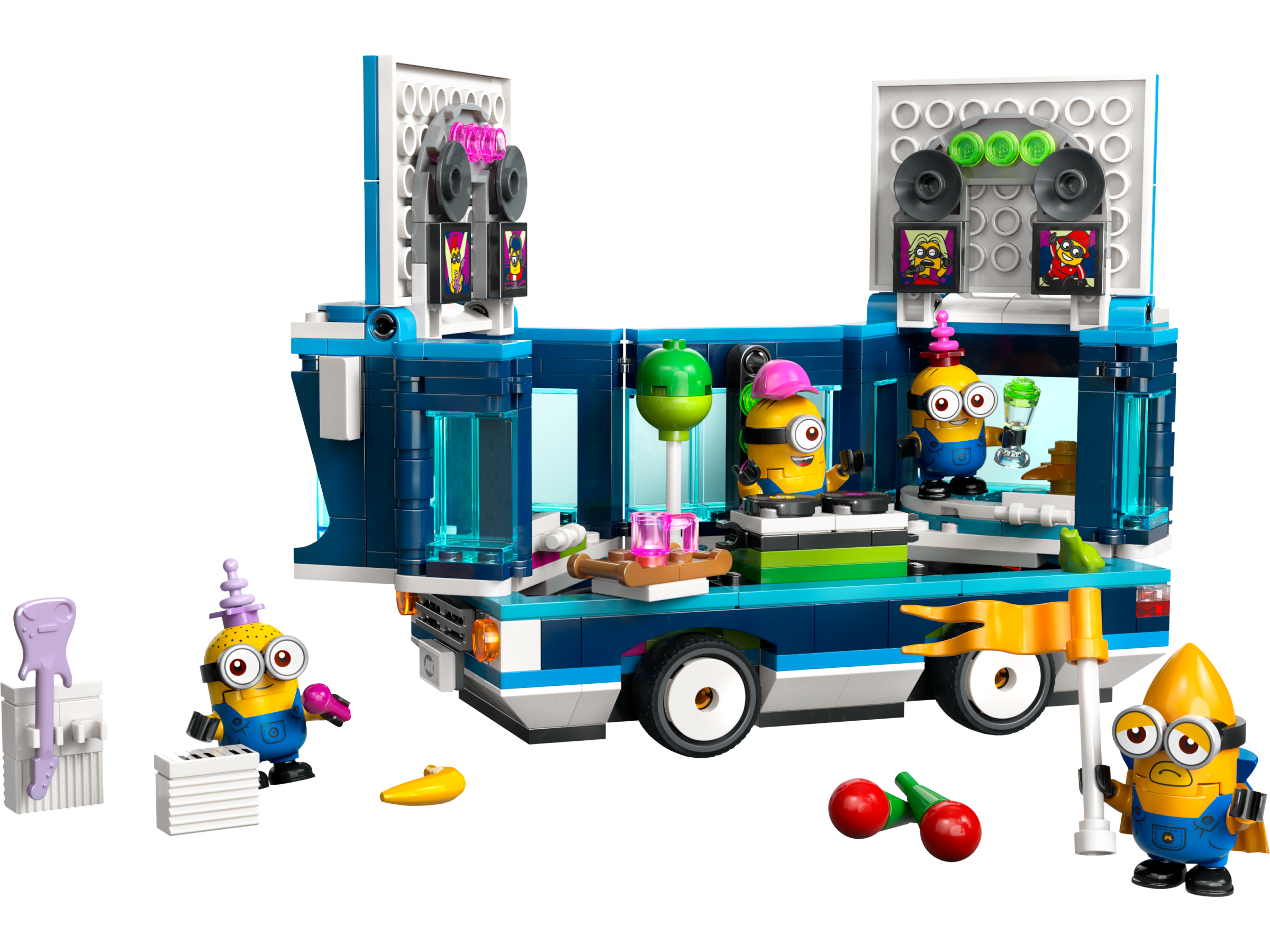 Imprezowy autobus minionków