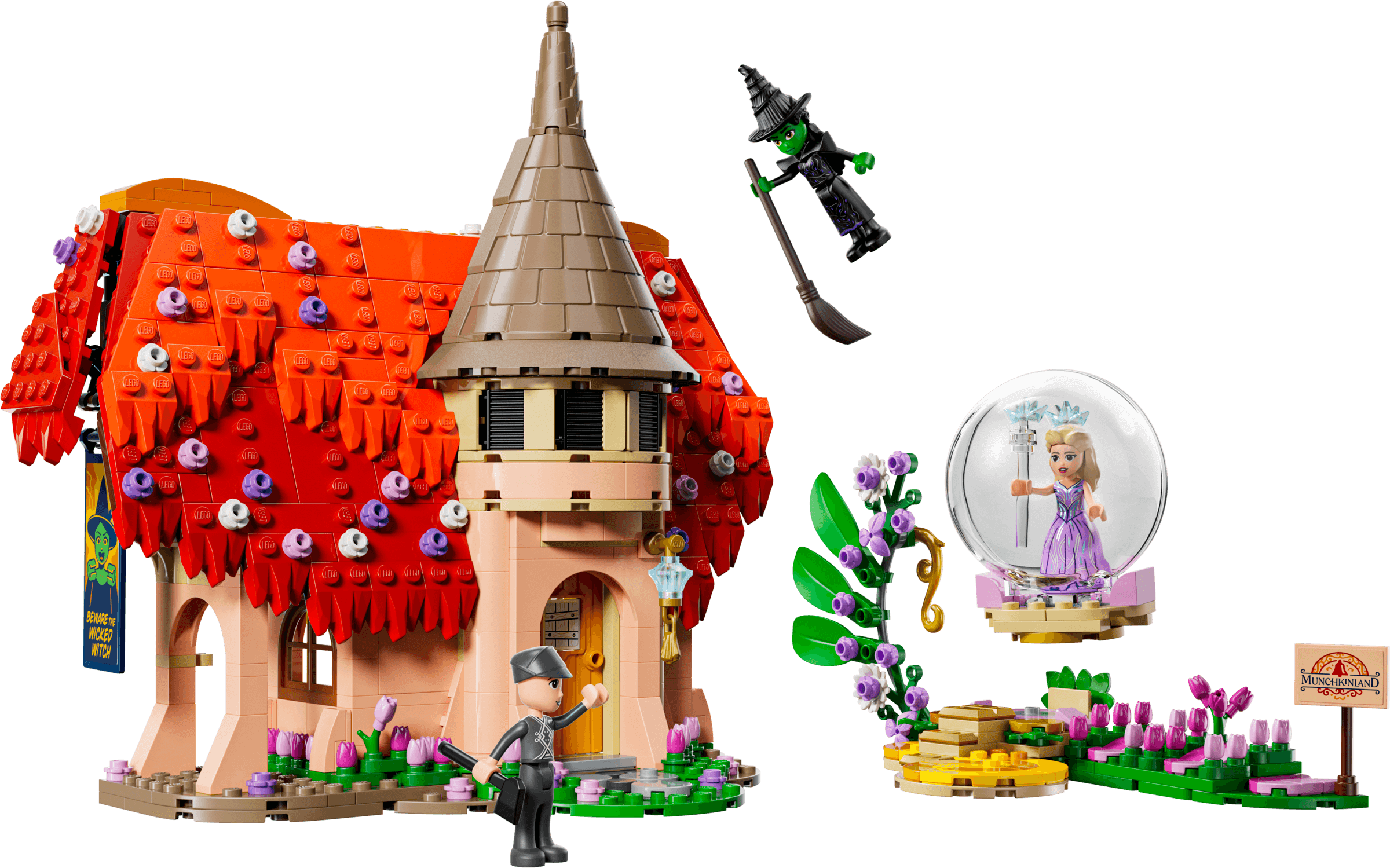 Wizyta Glindy i Elphaby w Munchkinland