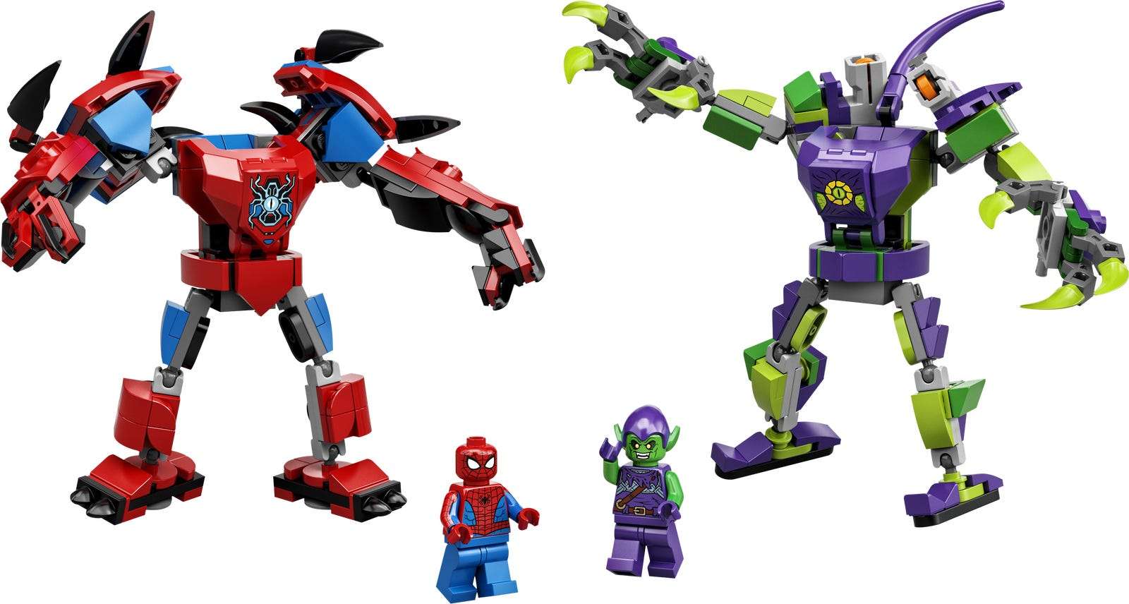 Bitwa mechów Spider-Mana i Zielonego Goblina