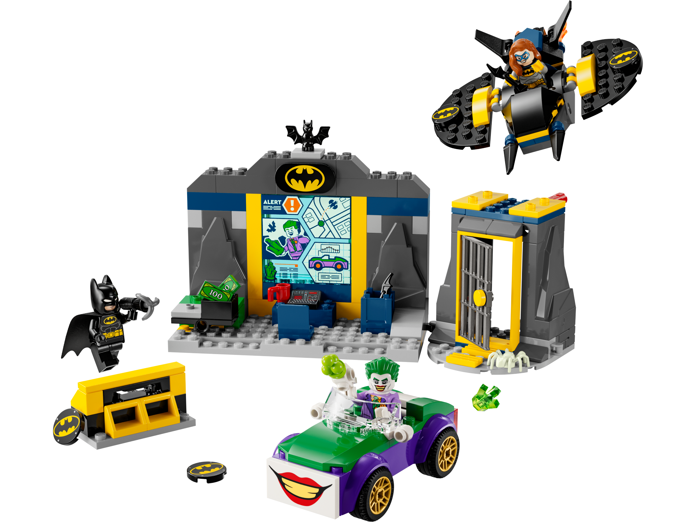Jaskinia Batmana z Batmanem, Batgirl i Jokerem