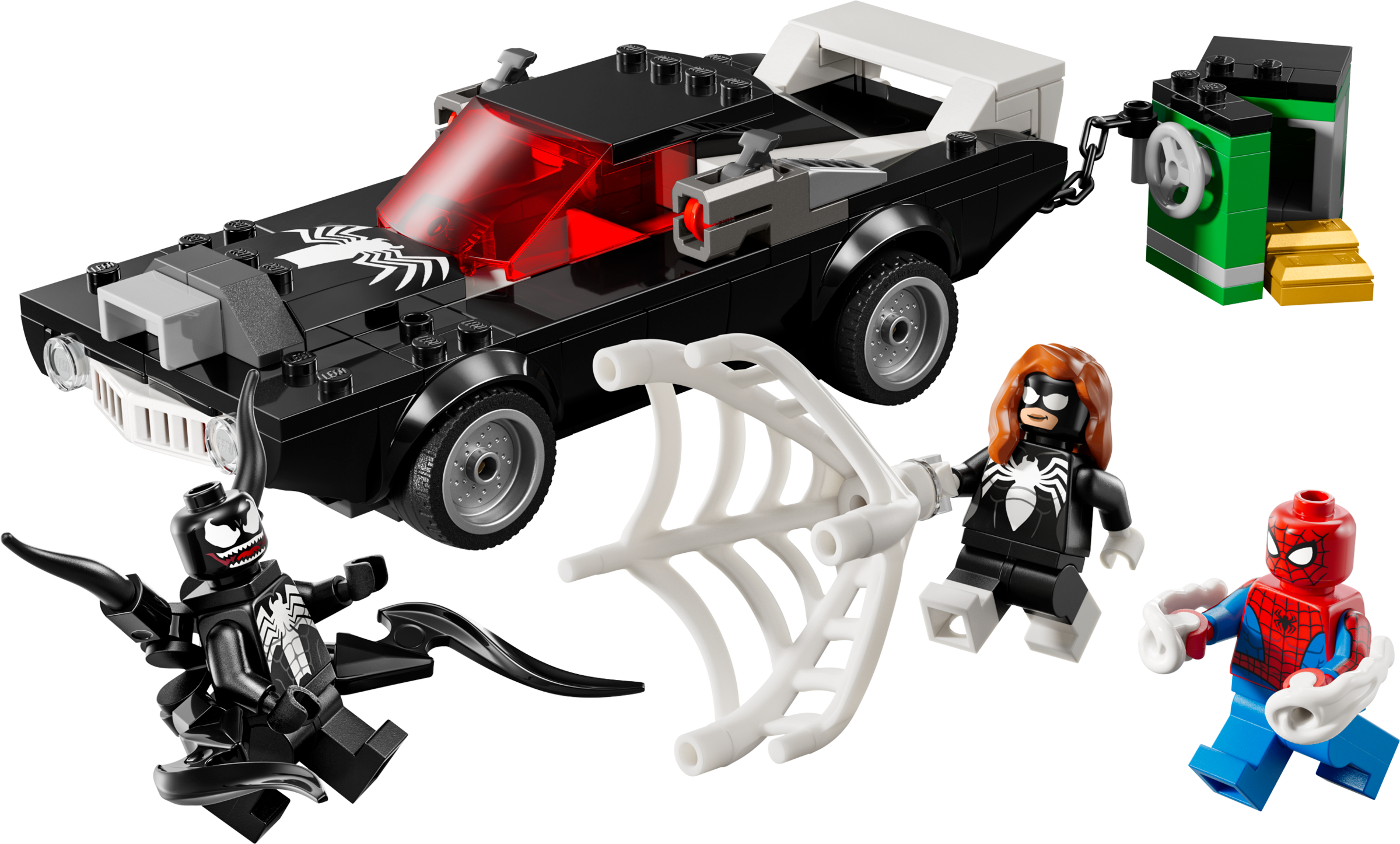 Spider-Man kontra muscle car Venoma