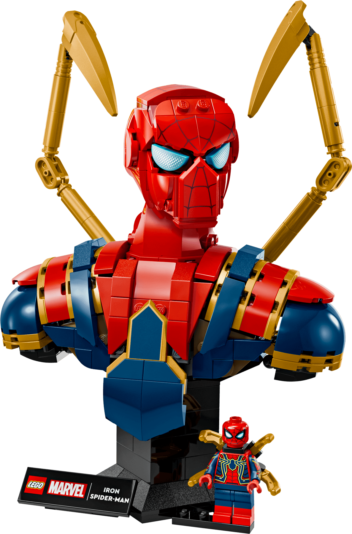 Popiersie Iron Spider-Mana