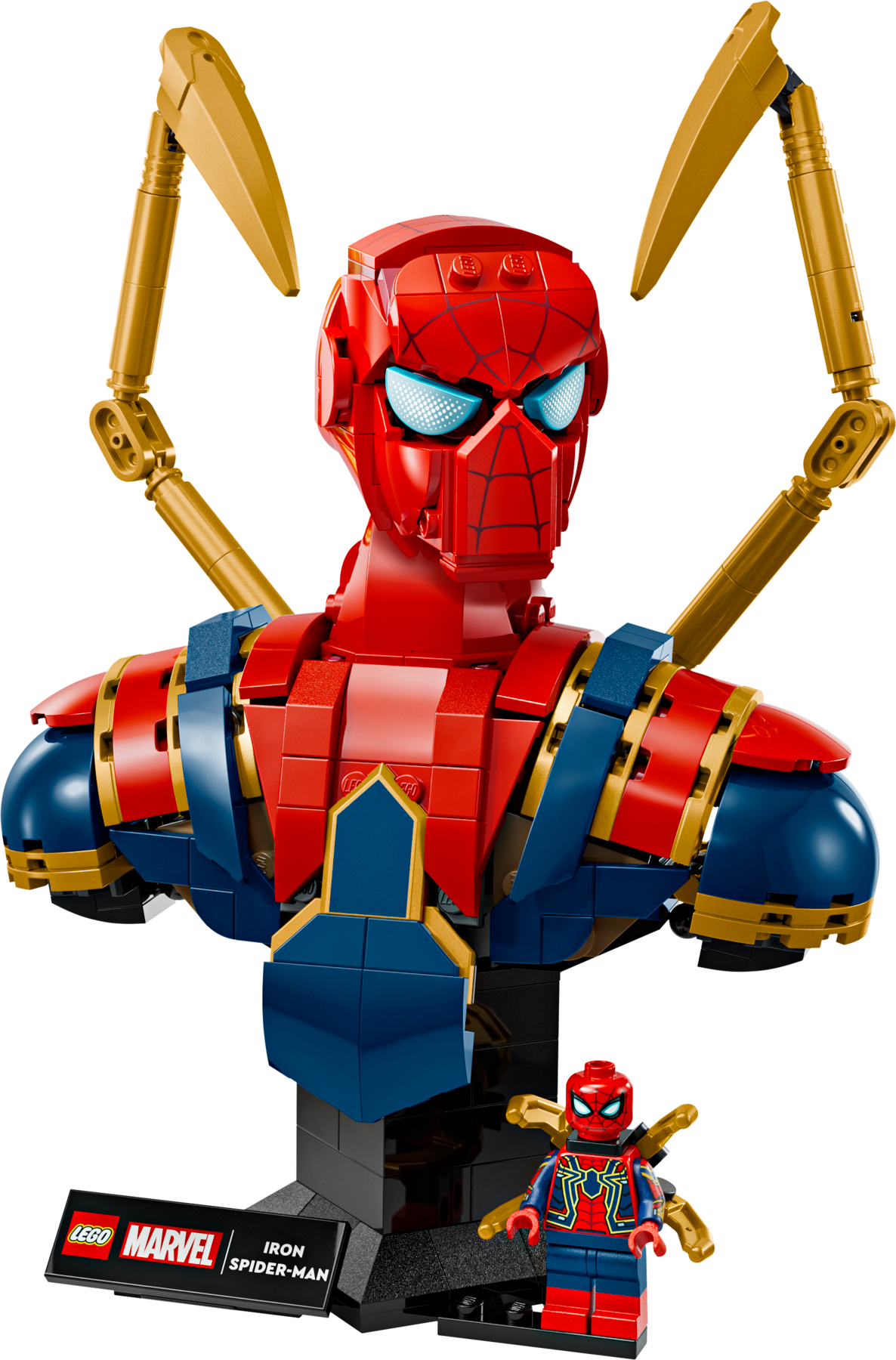Popiersie Iron Spider-Mana