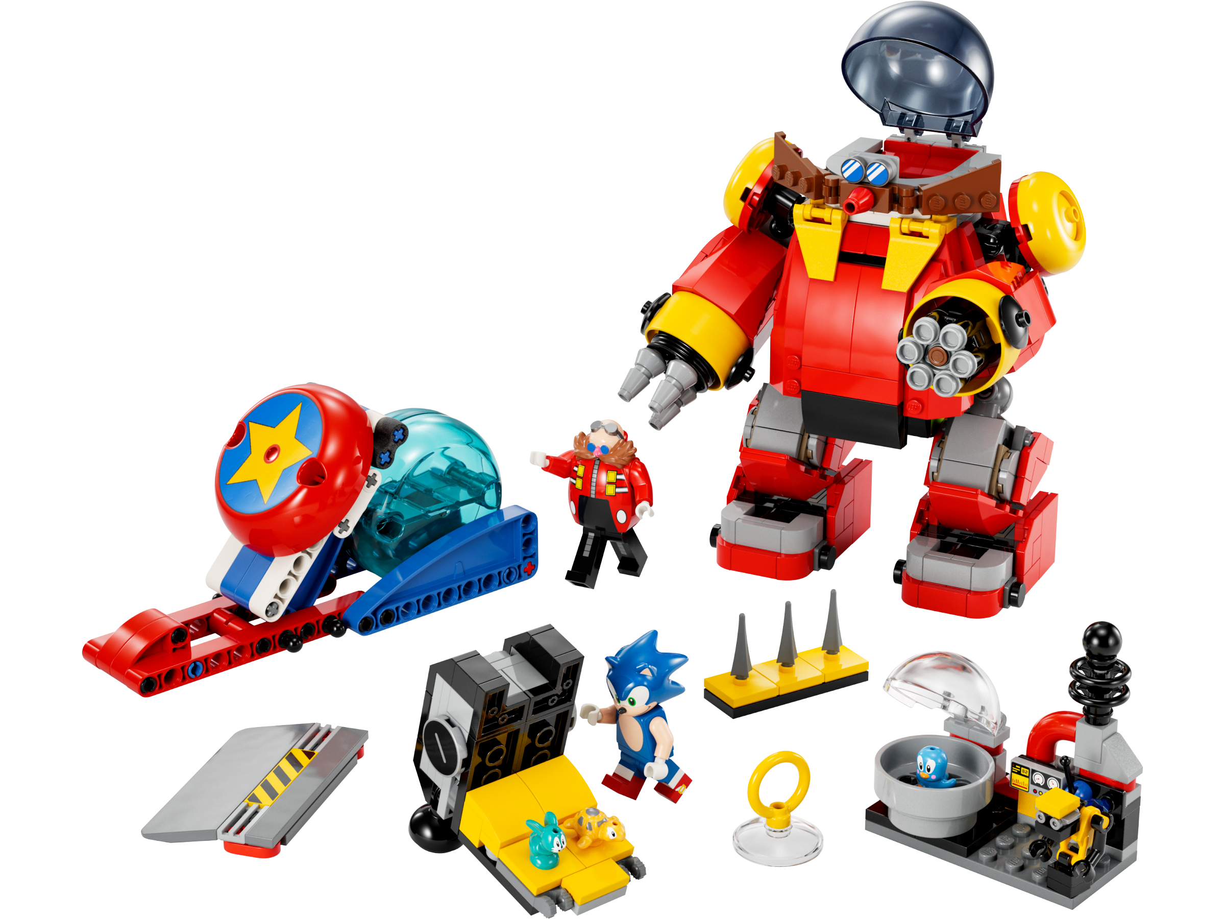 Sonic kontra dr. Eggman i robot Death Egg