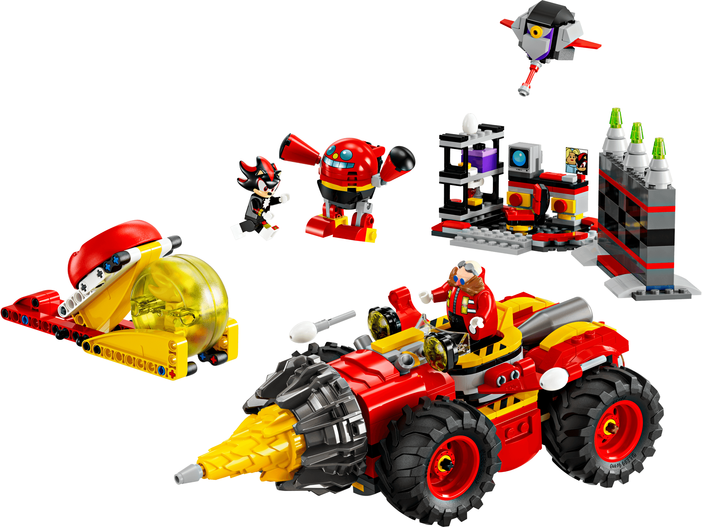 Super Sonic kontra Egg Drillster