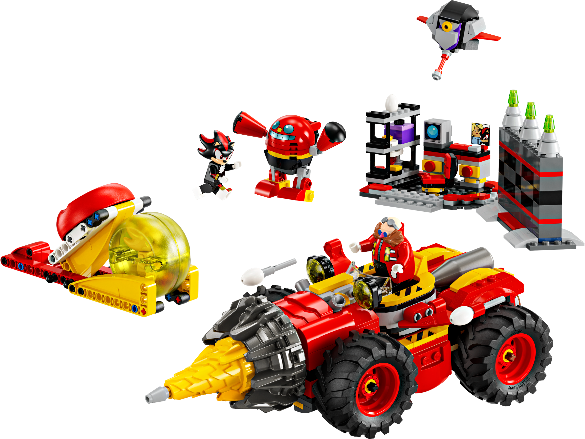 Super Sonic kontra Egg Drillster