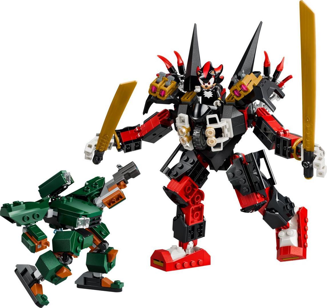 Shadow i jego mech kontra G.U.N. Trooper