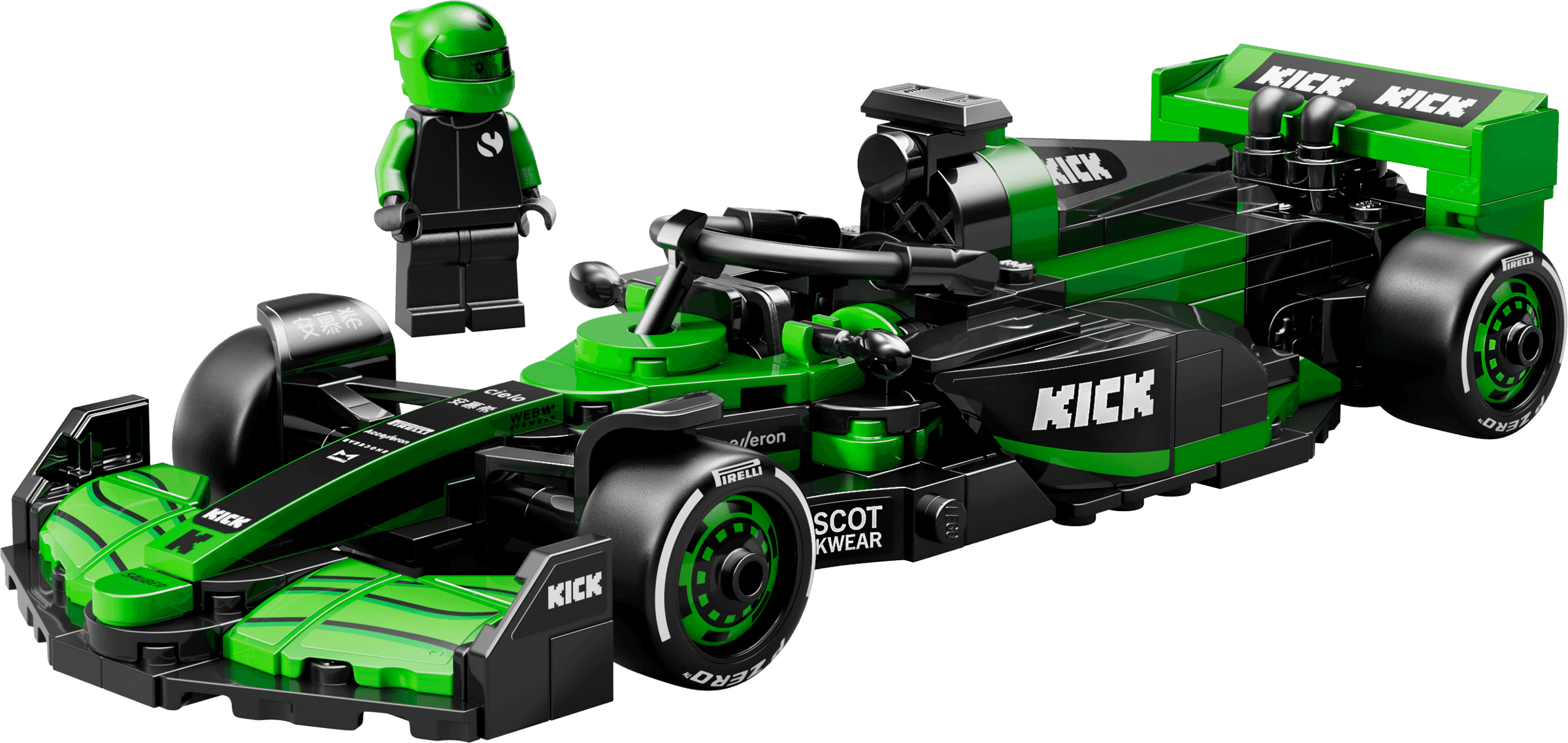 Bolid F1 KICK Sauber Team C44