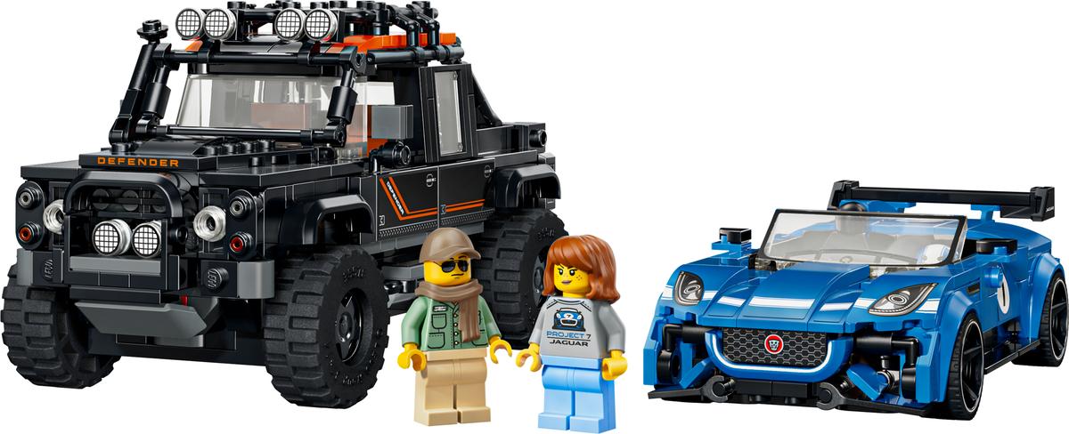 Jaguar Project 7 i Land Rover Defender