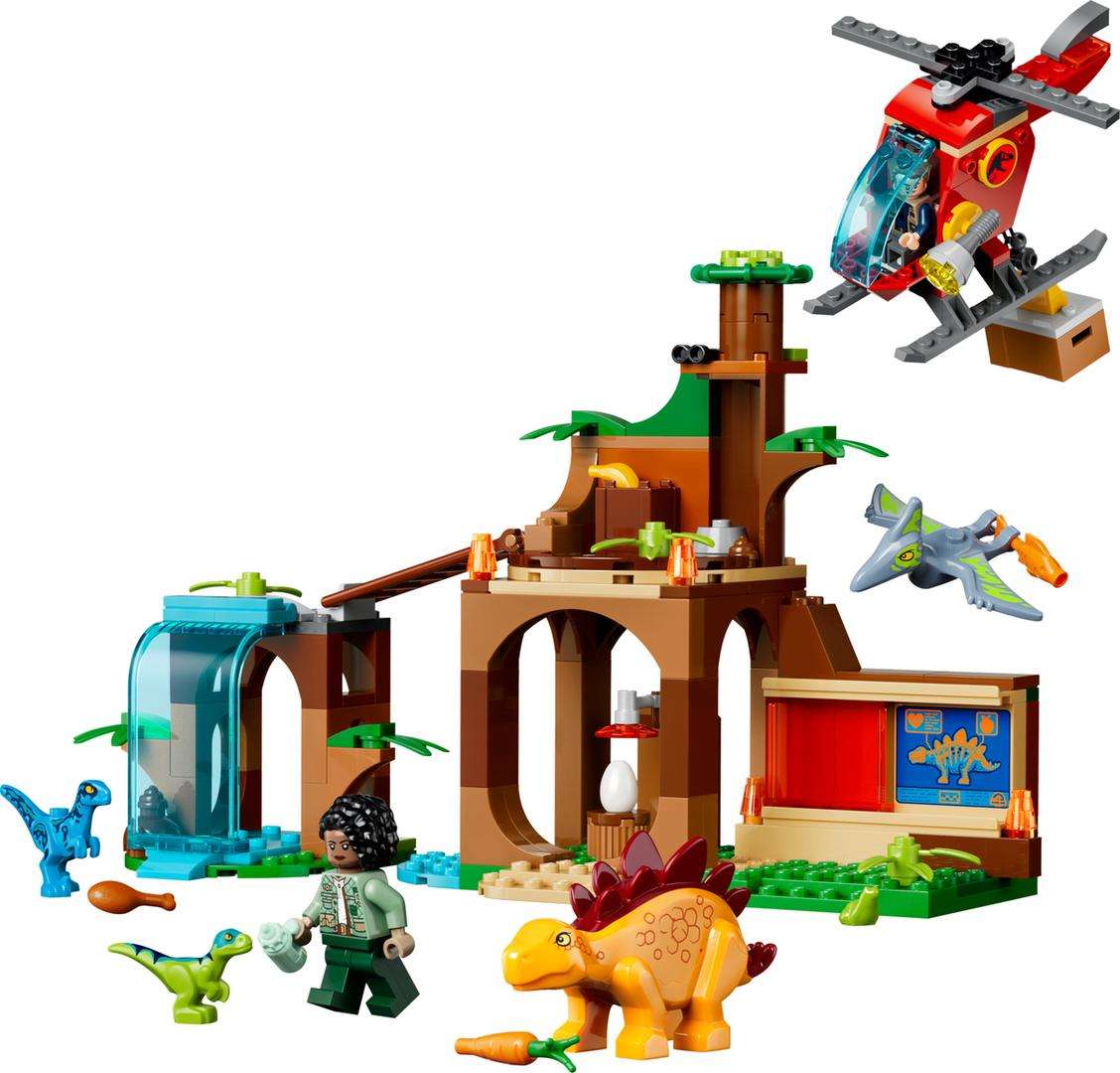 Welociraptor stegozaur i pteranodon – Centrum ratunkowe